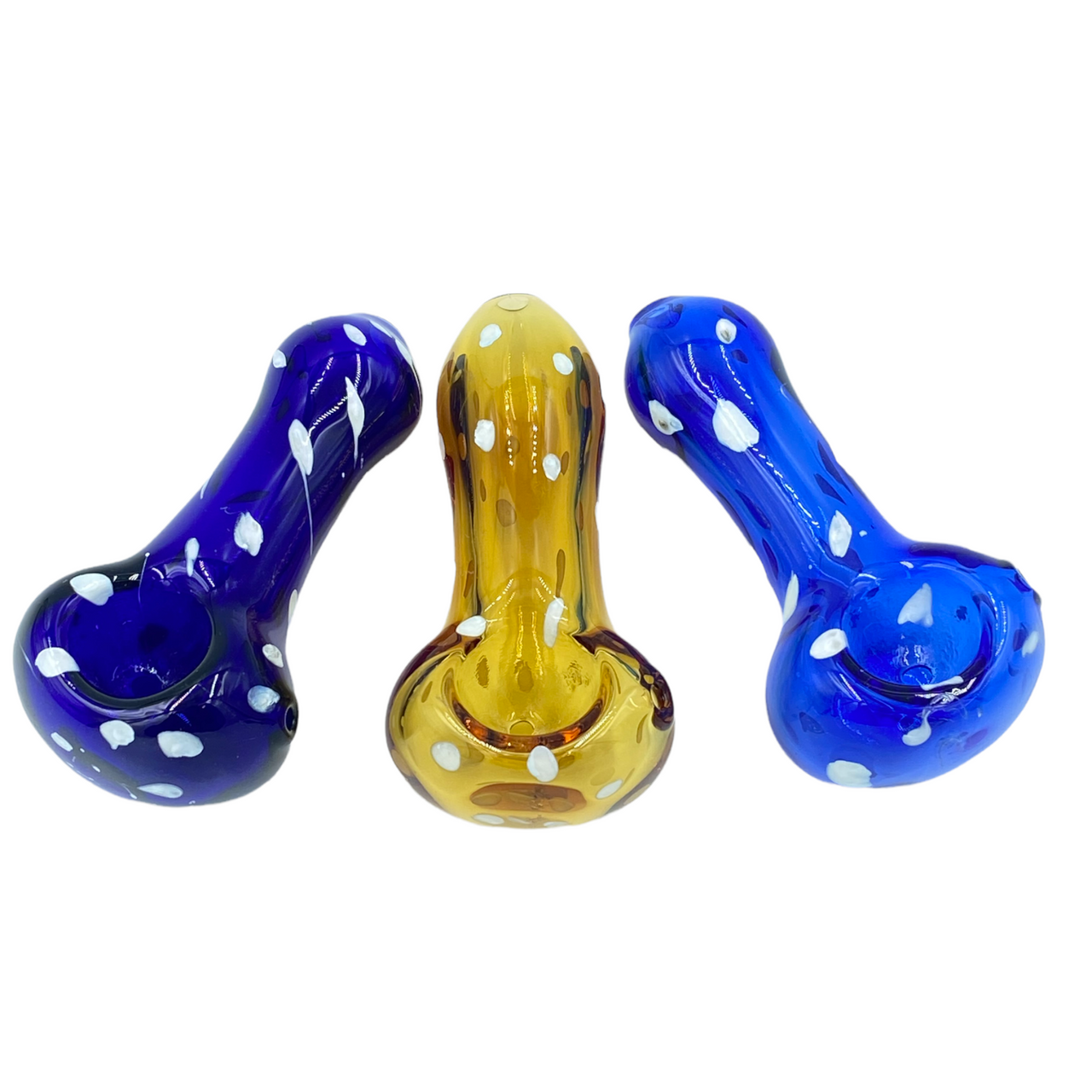 Photograph of product: HMI  Hand Pipe 3.5 Fumed Rasta Trap