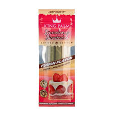 Photograph of product: King Palm Strawberry Shortcake Terpene Infused Leaf Rolls