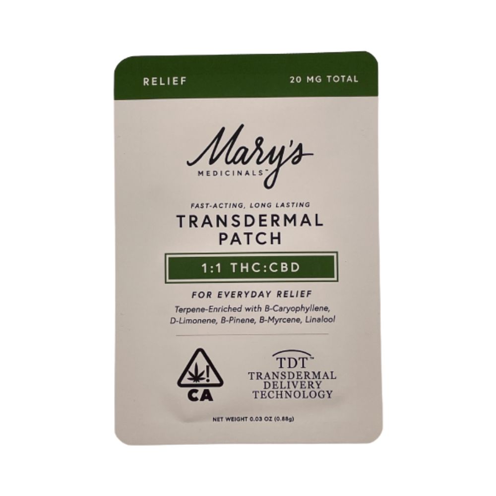 Photograph of product: 1:1 TRANSDERMAL PATCH (RELIEF)