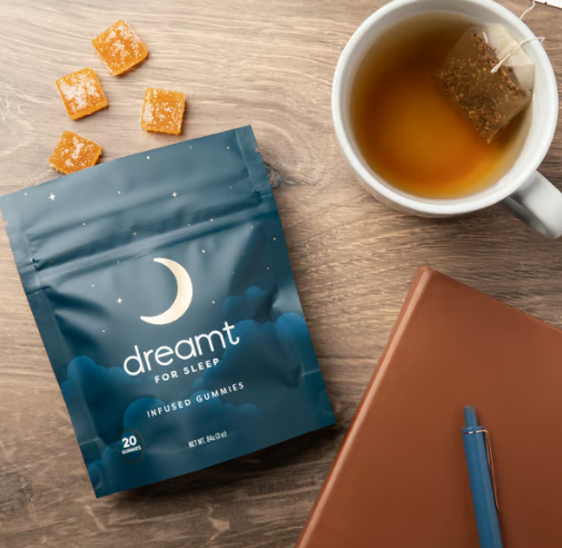 Photograph of product: Honey Lemon (5:2:1 TH-oui:CBD:CBN) 5mg Sleep Gummies (Oui'd) - 100mg