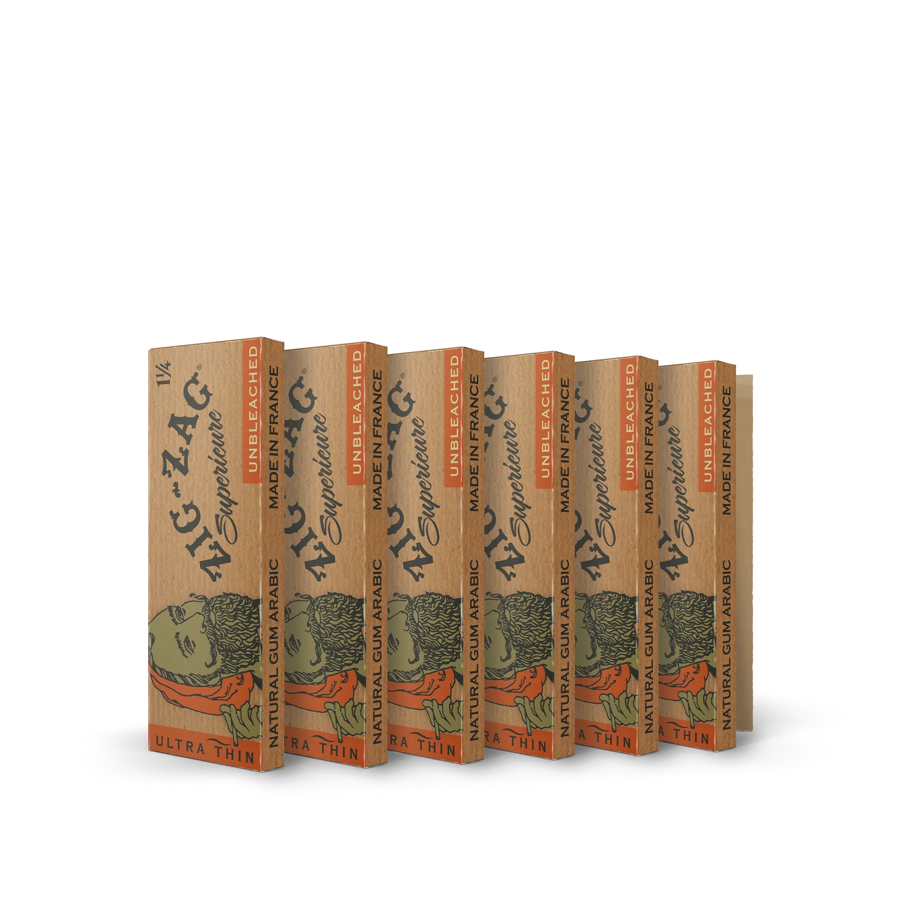 Photograph of product: ZIG-ZAG  Unbleached Rolling Papers