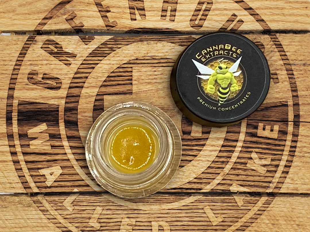 Photograph of Product: CannaBee Extracts | Watermelon Mimosa |  1g Live Resin Terp Badder