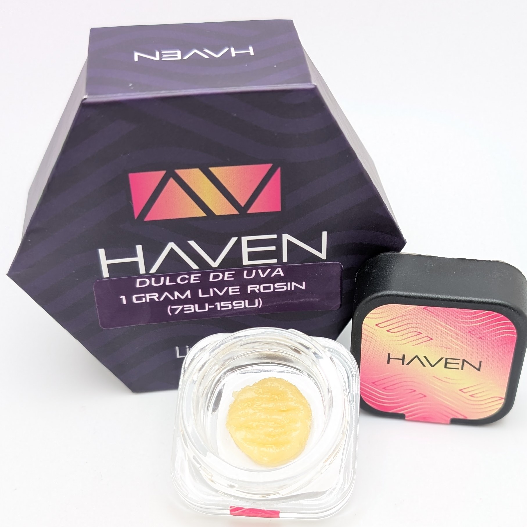 Photograph of product: Dulce de Uva 1g Live Rosin (Haven)