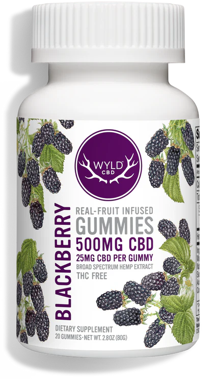Photograph of product: Wyld CBD | Gummies Blackberry