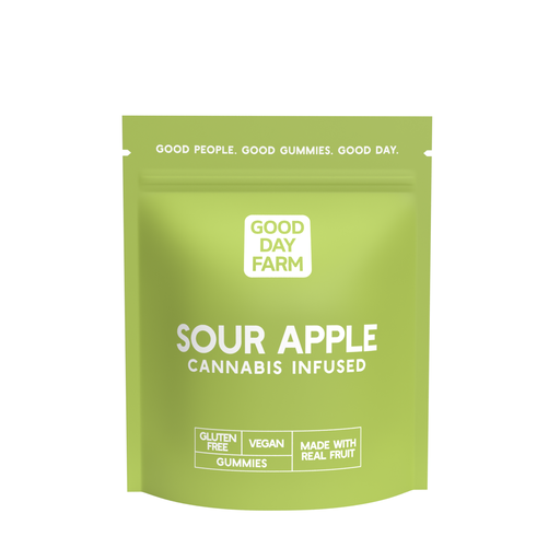 Photograph of product: Sour Apple | Gummies 100mg