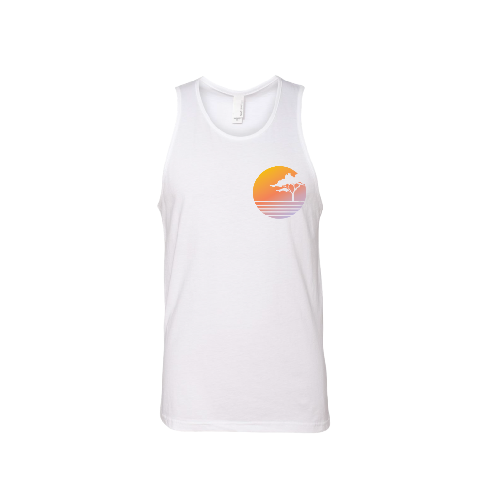 Photograph of product: Hook Vaporwave Tank  White - M