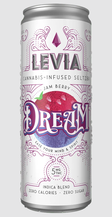 Photograph of product: Dream Jam Berry Seltzer 5mg