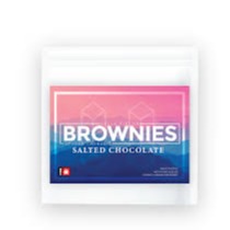 Photograph of Product: Helia Fields- Salted Chocolate Brownie 100mg 2pk