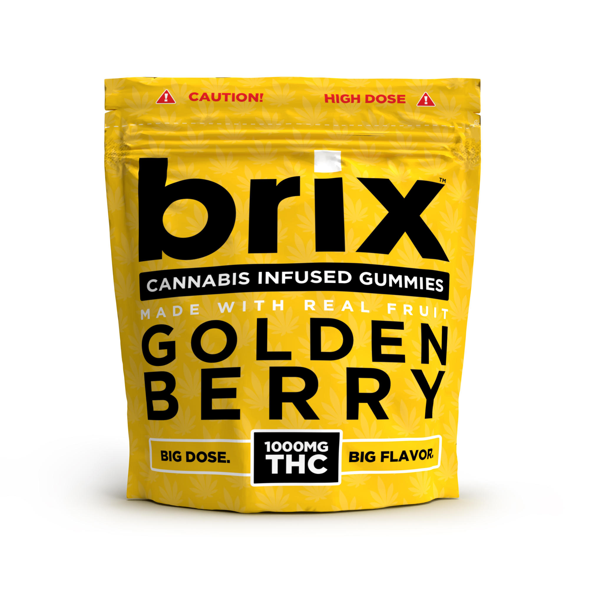 Photograph of product: Baked Bros - Brix Gummies - Golden Berry (H) (1000mg)