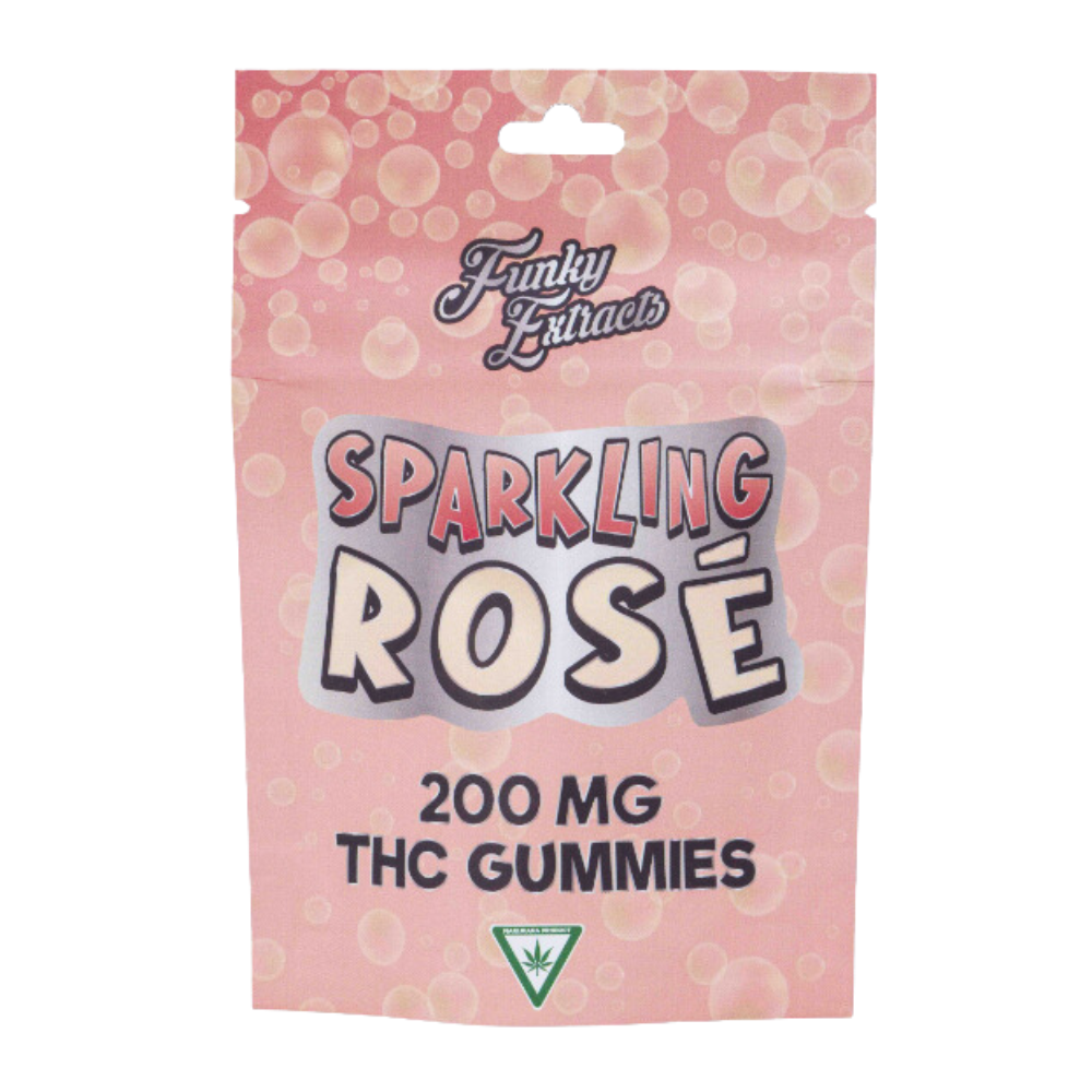 Photograph of product: Funky Extracts - Sparkling Rose (200mg)