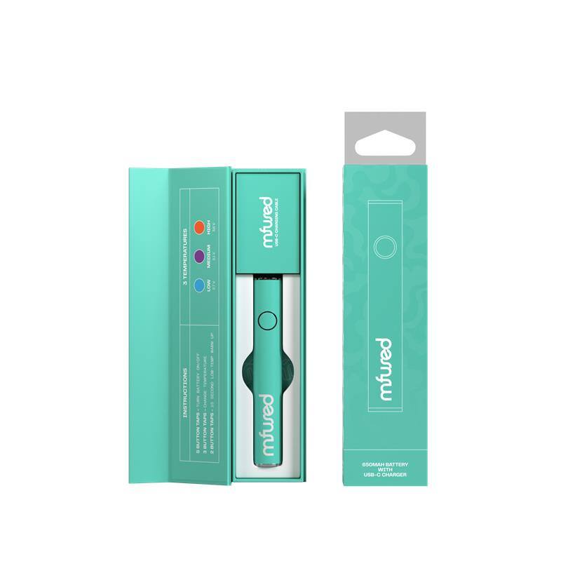 Photograph of product: Mfused Smart Battery 650mAh - Teal
