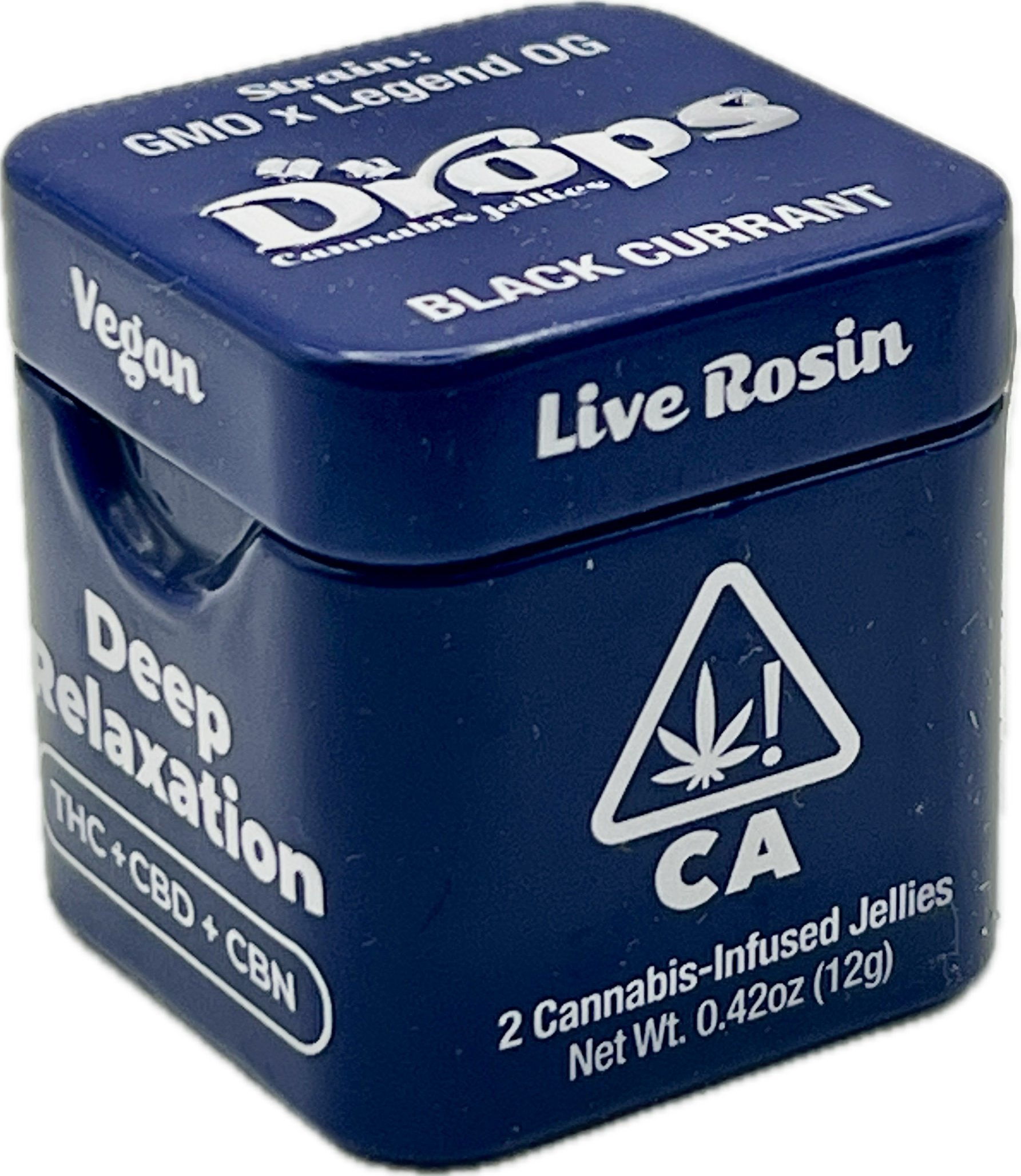 Photograph of product: Drops Black Currant Single 1-1-1