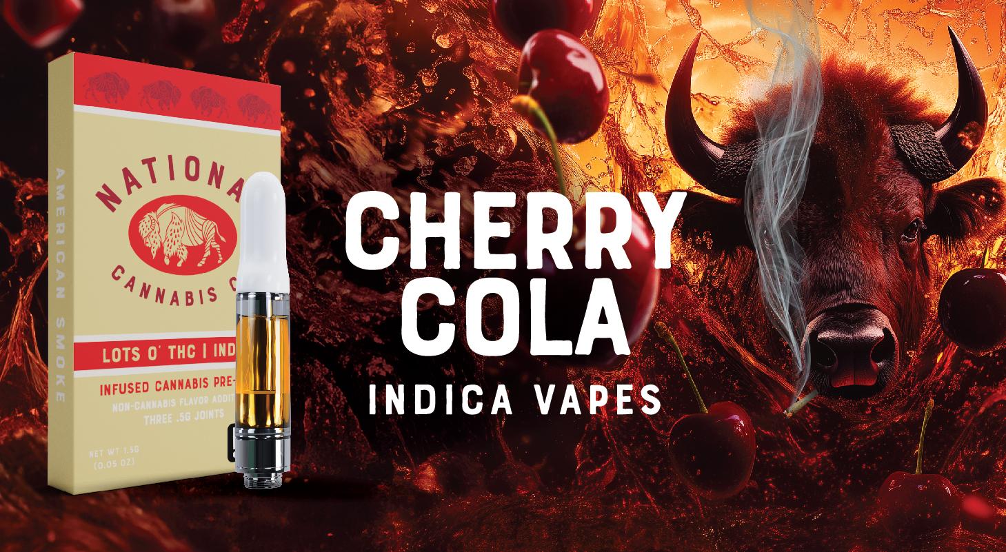 Photograph of product: National Oui'd Co. - Cherry Cola - 1g Cart