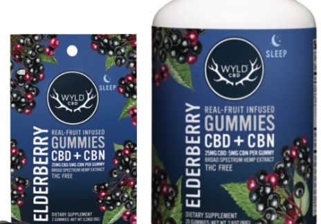 Photograph of product: WY CBD | Elderberry CBD:CBN Gummies (AU)