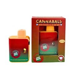 Photograph of product: Cannabals Sour Diesel Liquid Diamond Vape Pen 2g