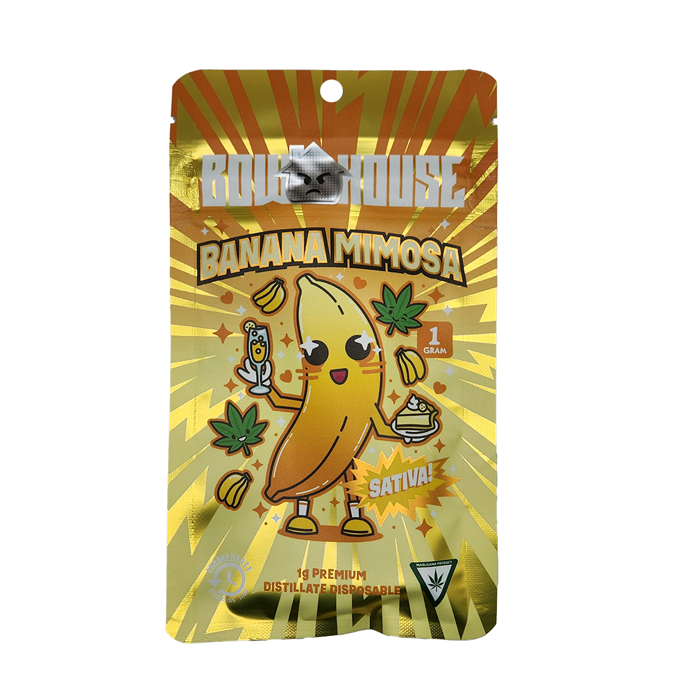 Photograph of product: Banana Mimosa Distillate Disposable | Bow House