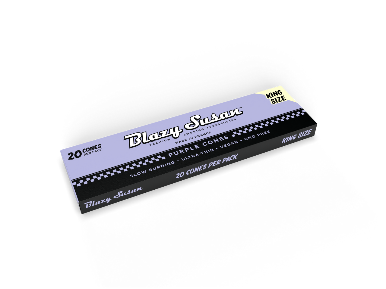 Photograph of product: Blazy Susan - Purple Cones - 110mm - King Size - 20pk
