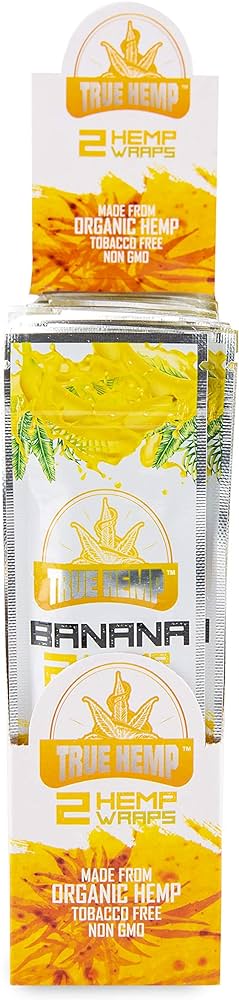 Photograph of Product: Banana Wraps | 2 Pack Wrap | True Hemp