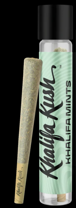 Photograph of product: Pre-roll - Khalifa Kush - Khalifa Mints (H) - 1g