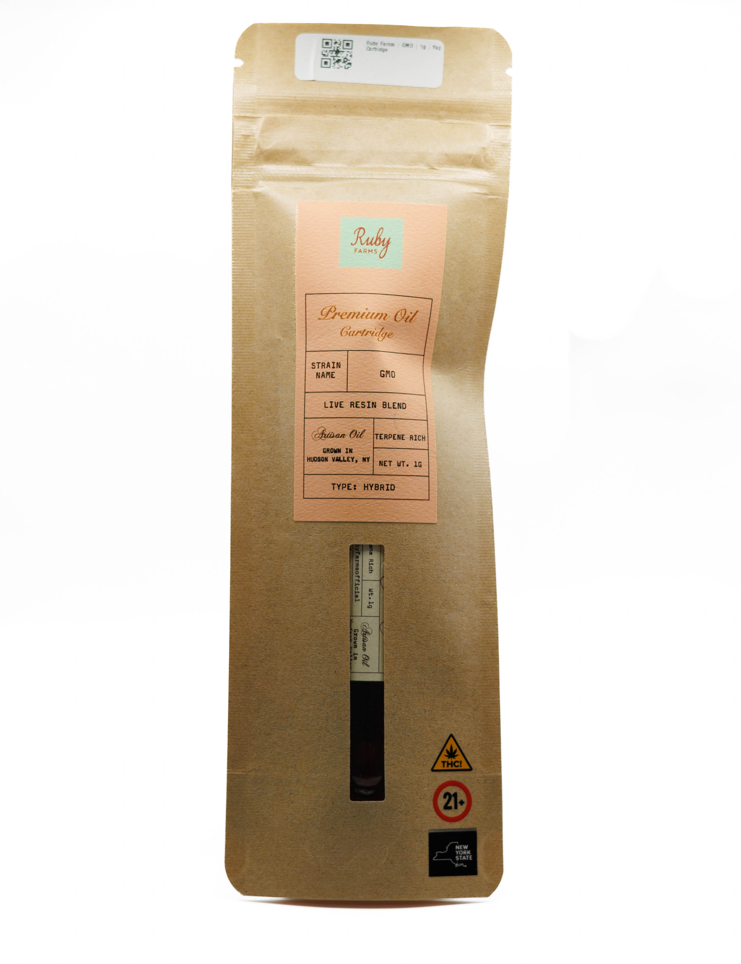 Photograph of product: Ruby Farms | GMO Vape Cart Starter Kit