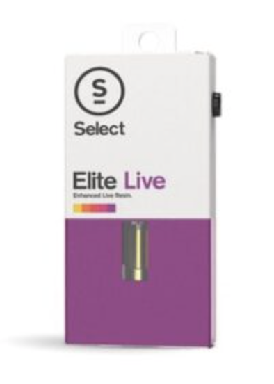 Photograph of product: Select - Elite Live Resin Cartridge - Big Bud (I) (1.0g)