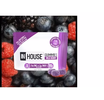 Photograph of product: Wild Berry Fast Acting Gummies (TH-oui:TH-ouiV) - 100mg