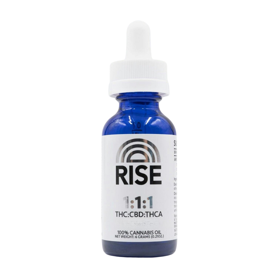 Photograph of Product: Rise | 1:1:1 THC:CBD:THCa Tincture | 200mg