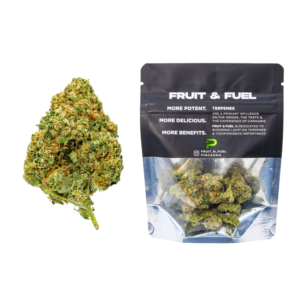 Photograph of product: Fruit & Fuel - Headband OG (3.5g)
