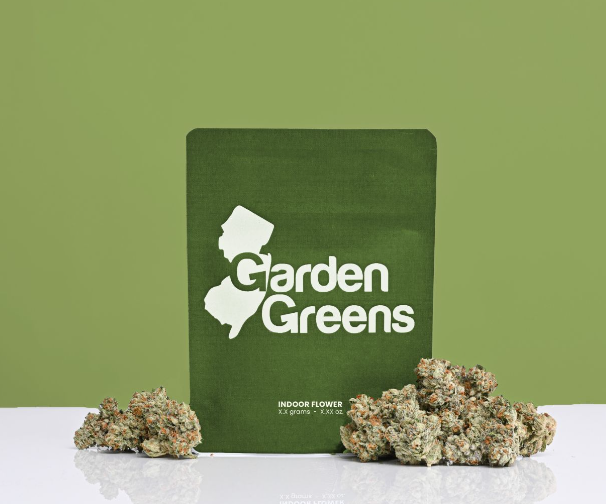 Photograph of product: Garden Greens - Cake & Desist 3.5g