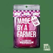 Photograph of product: Made By A Farmer - Passionfruit  - Gummy Pack - 200mgTH-oui/50mgTH-ouiV