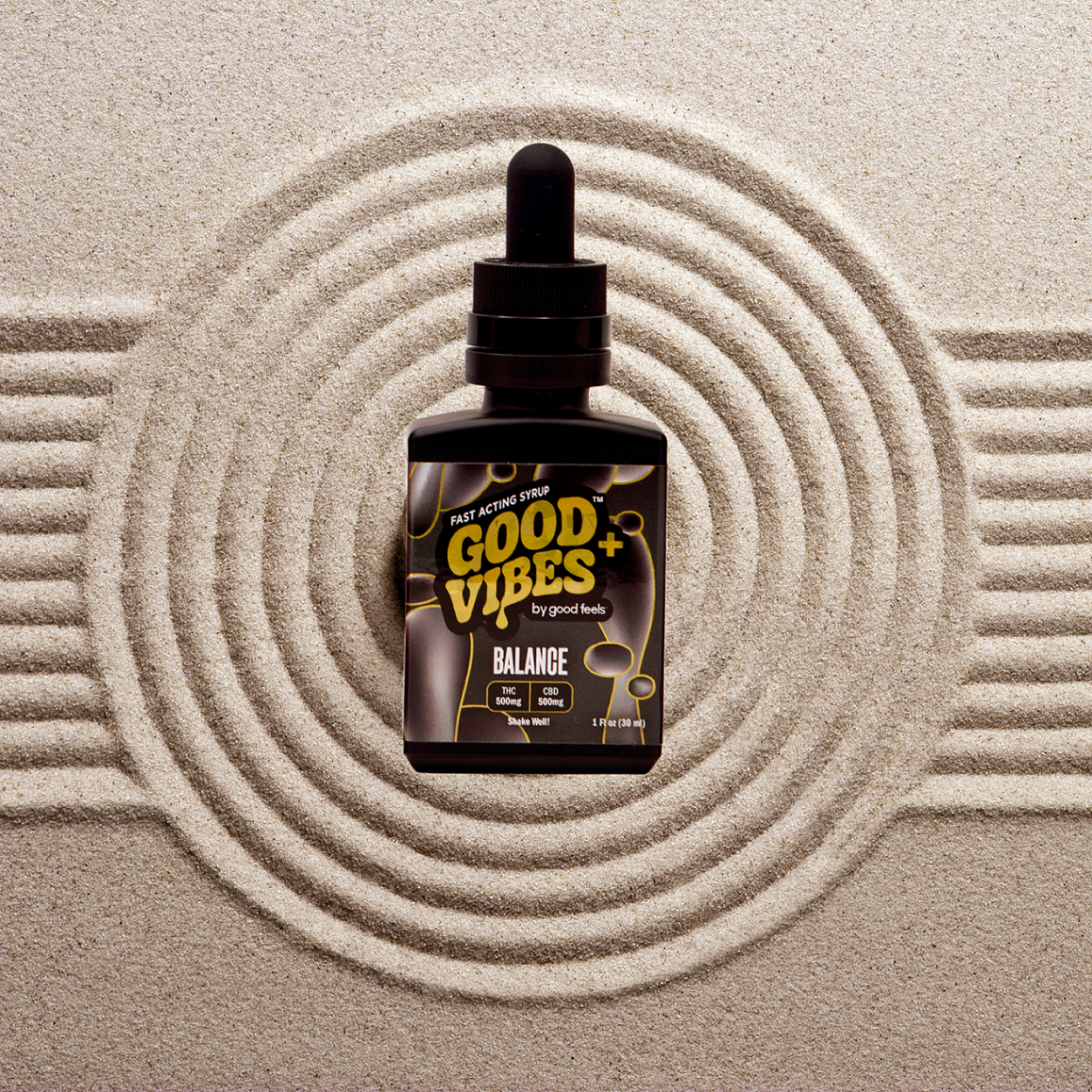 Photograph of product: Good Vibes | Plus Balance Tincture | 500mg