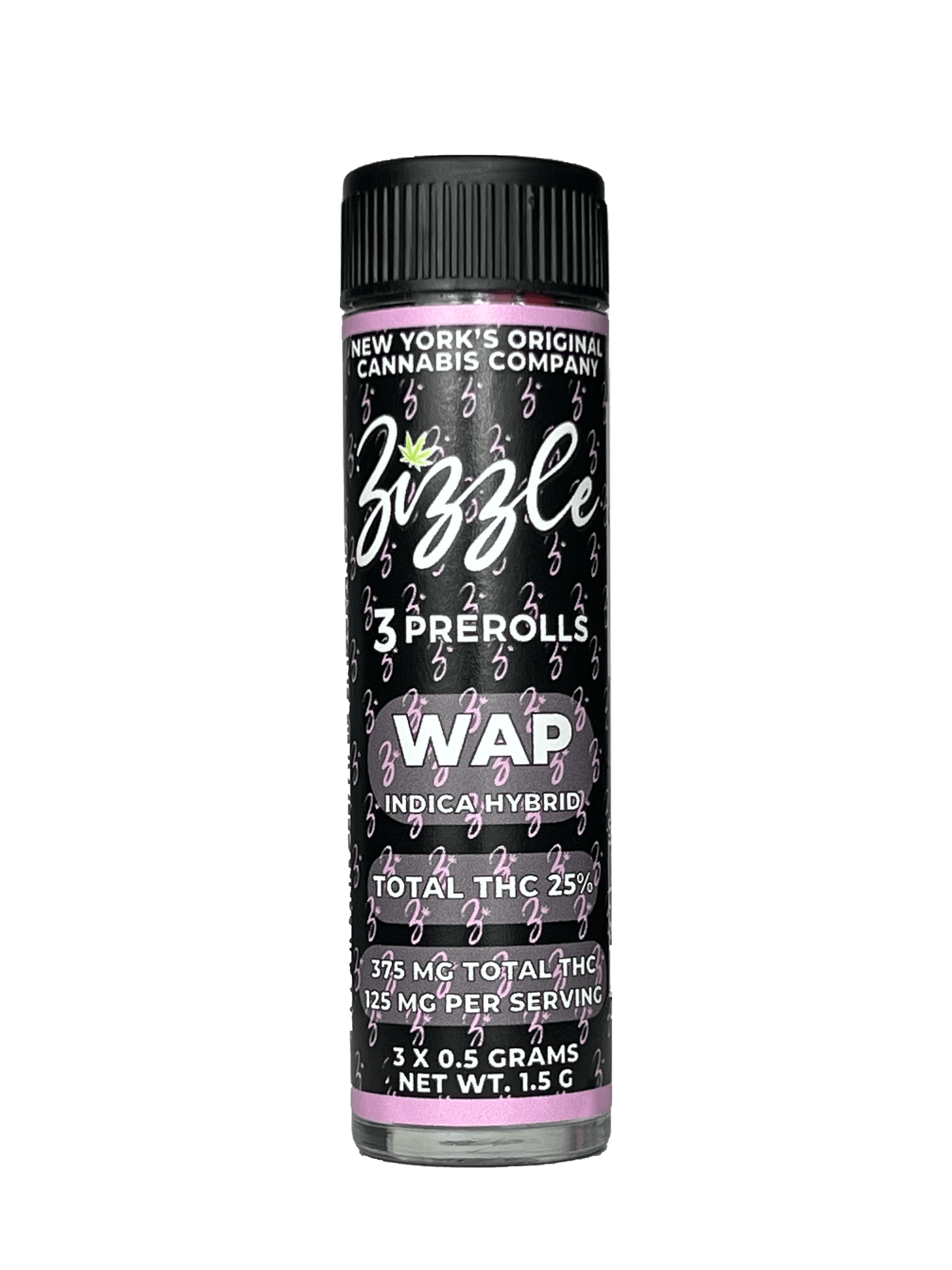 Photograph of Product: Zizzle - WAP 3pk Preroll