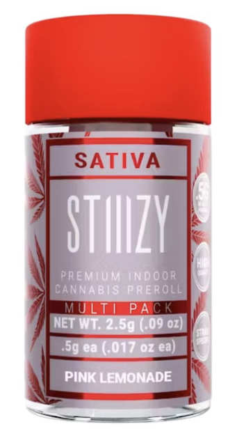 Photograph of product: Super Lemon Haze Naked 5 Pack