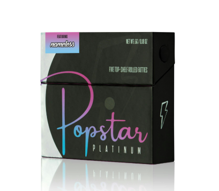 Photograph of product: 5pk Preroll   Nameless Genetica Smacks [H] - 5g