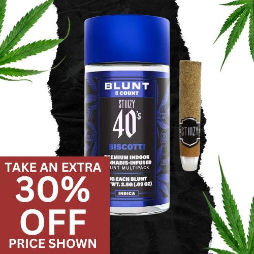 Photograph of product: Biscotti (I) - 5pk Mini Blunts 40's DNRO - Retail