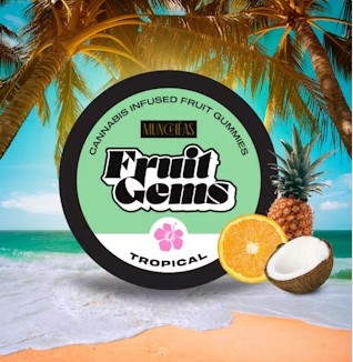 Photograph of product: Muncheas Tropical Fruit Gems | 20pk