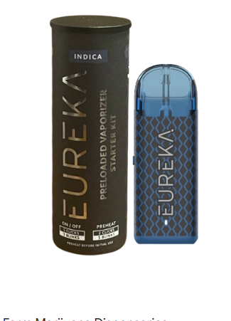 Photograph of product: Eureka - AIO 2g - (I) Platinum Bubba