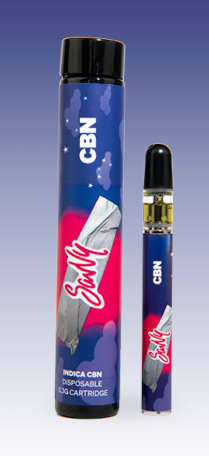 Photograph of product: Cherry Sorbet 1:4 CBN:TH-oui - Disposable Vape .3g