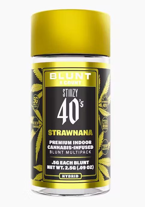 Photograph of product: Strawnana [H] I 40's Blunts Multipack I Stiiizy