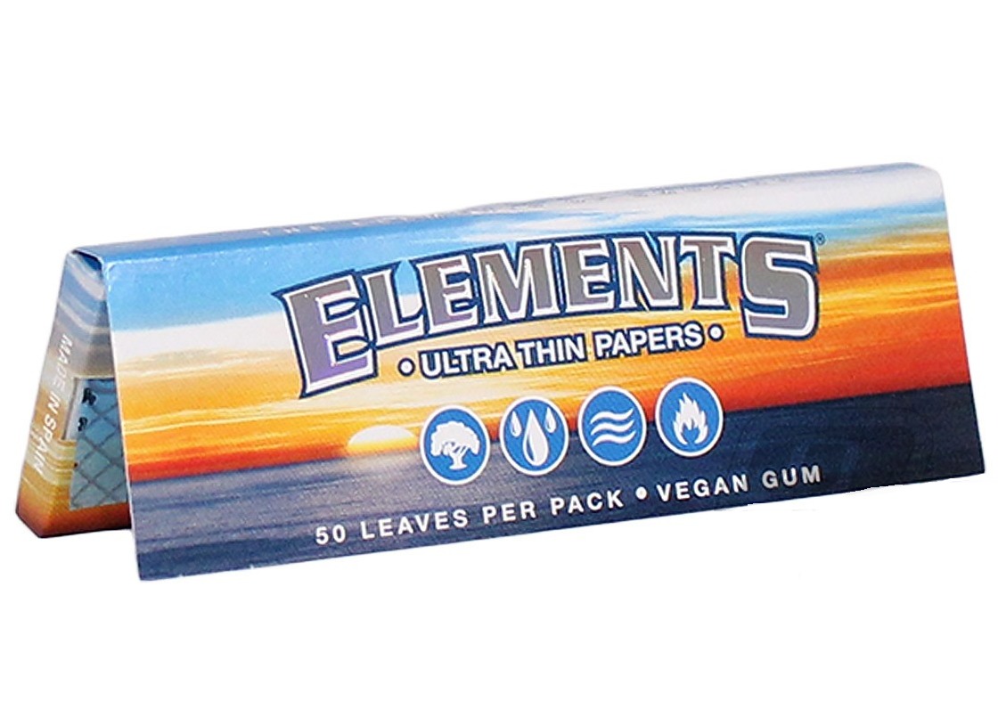 Photograph of product: Elements | 1.25 Ultra Thin Rolling Paper - 50Pc