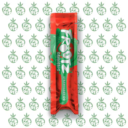 Photograph of product: FROOTZ | STRAWBERRY OG DISPOSABLE