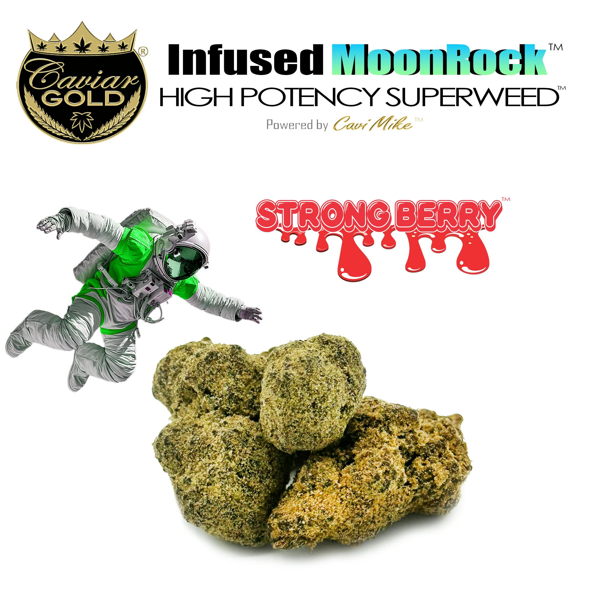 Photograph of product: Caviar Gold / Moon Rocks / Strongberry s