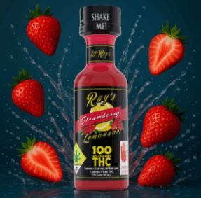 Photograph of product: Strawberry Lil Ray's Lemonade | 100mg