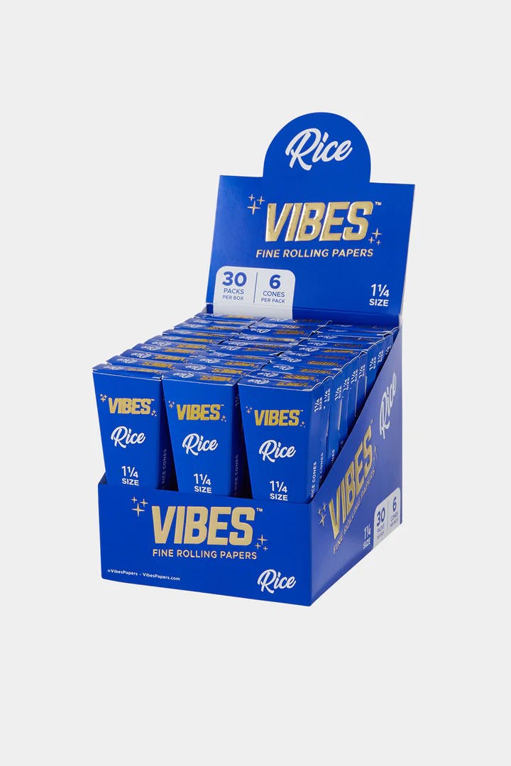 Photograph of product: Vibes | Cones Box 1.25" | Rice