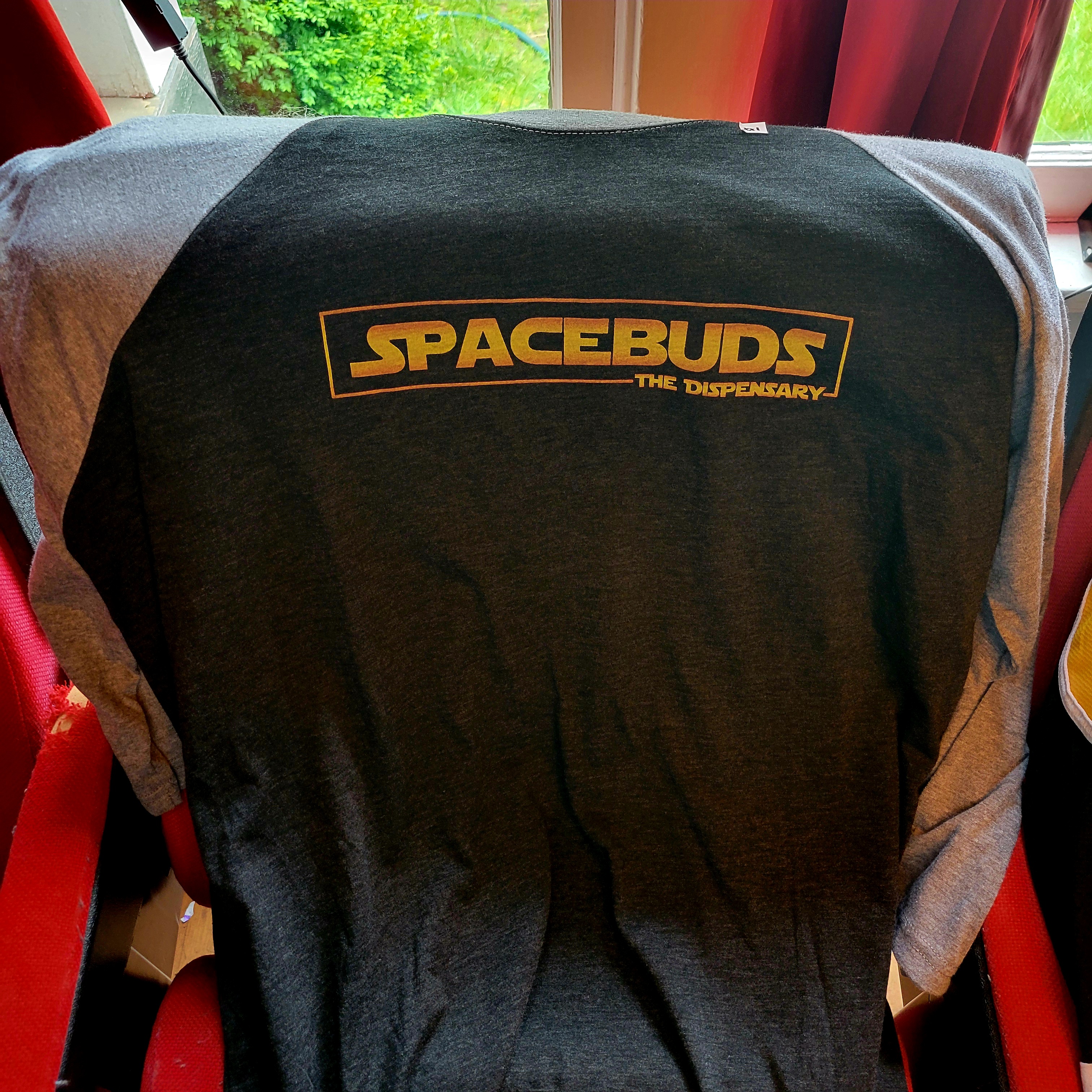 Photograph of product: Spacebuds - T-shirt - Baseball Style - XS
