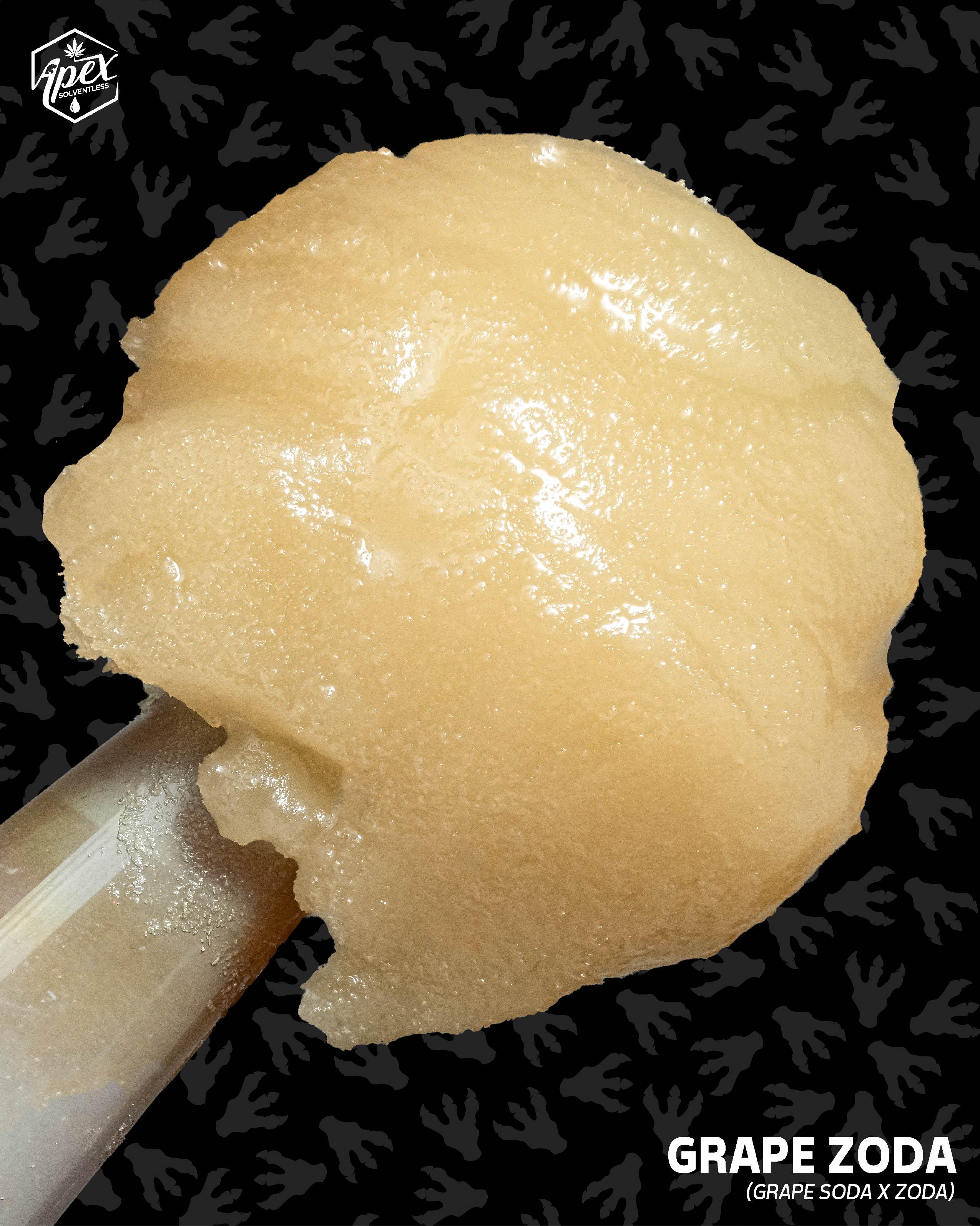 Photograph of product: Grape Zoda #7 Live Rosin