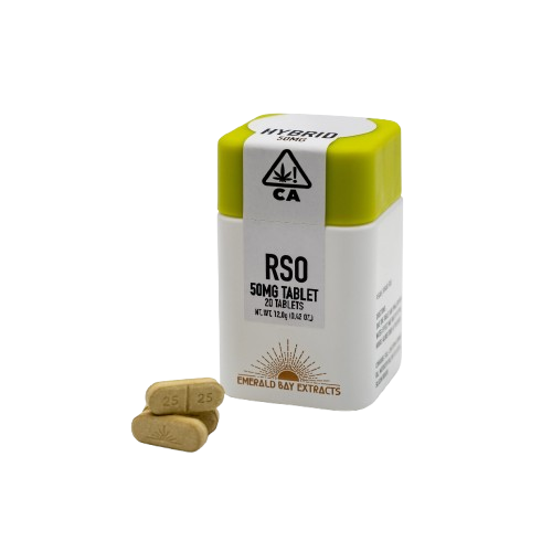 Photograph of Product: Emerald Bay Extracts | Dream Queen RSO Tablets (40 pack - 25mg each) | 1000mg