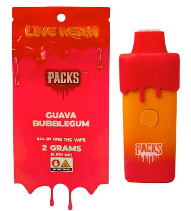 Photograph of product: Guava Bubblegum | Disposable Vape | 2g