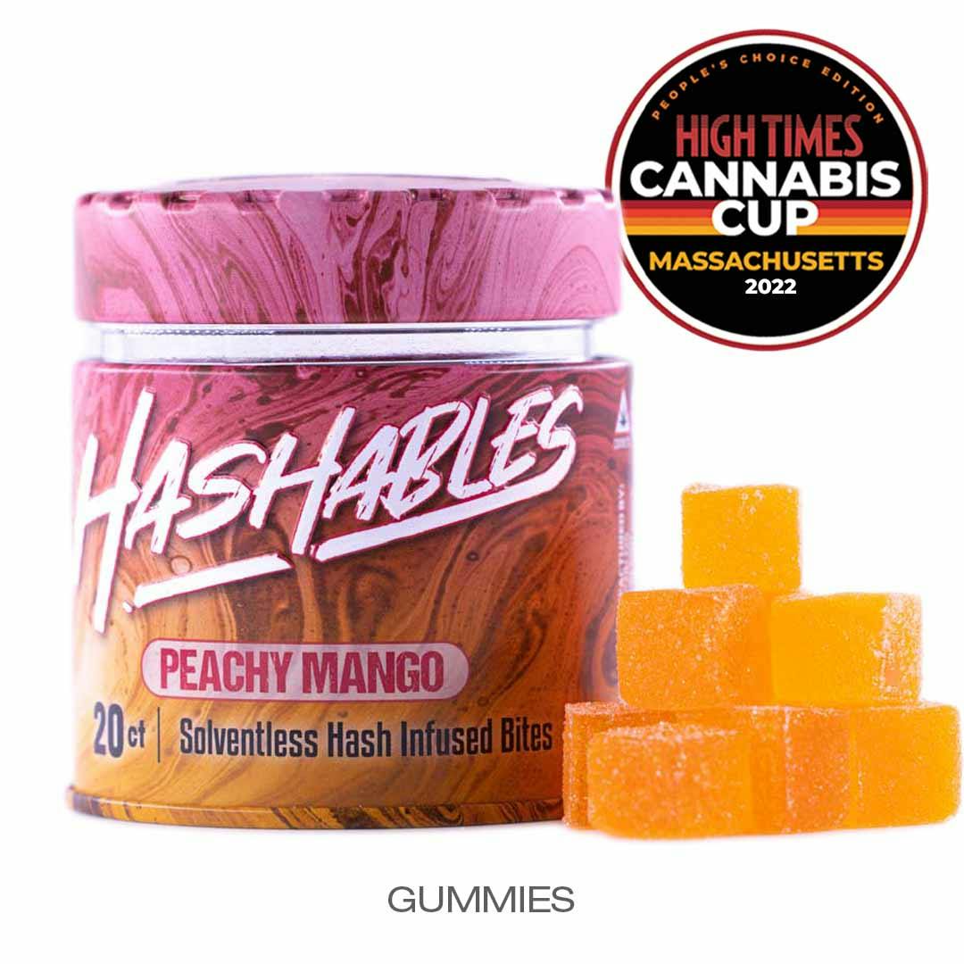 Photograph of product: Peachy Mango | Gummies | 100mg