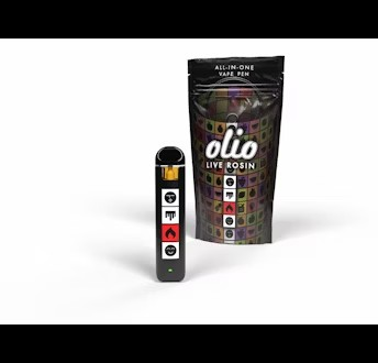 Photograph of product: OLIO | SWEET MAUI ONION | LIVE ROSIN AIO | .5G